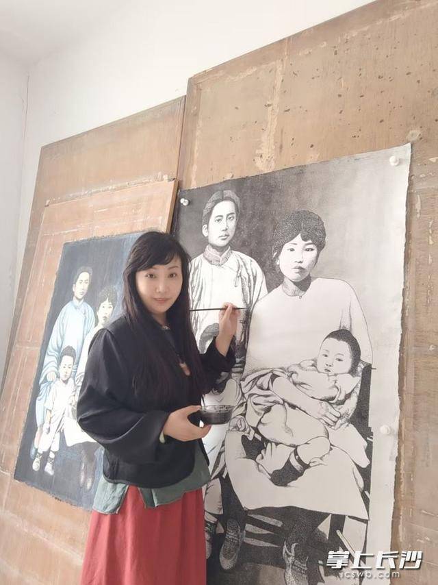 長沙黨史館收藏畫作《如願》 填補毛澤東家庭主題畫作歷史館藏空白